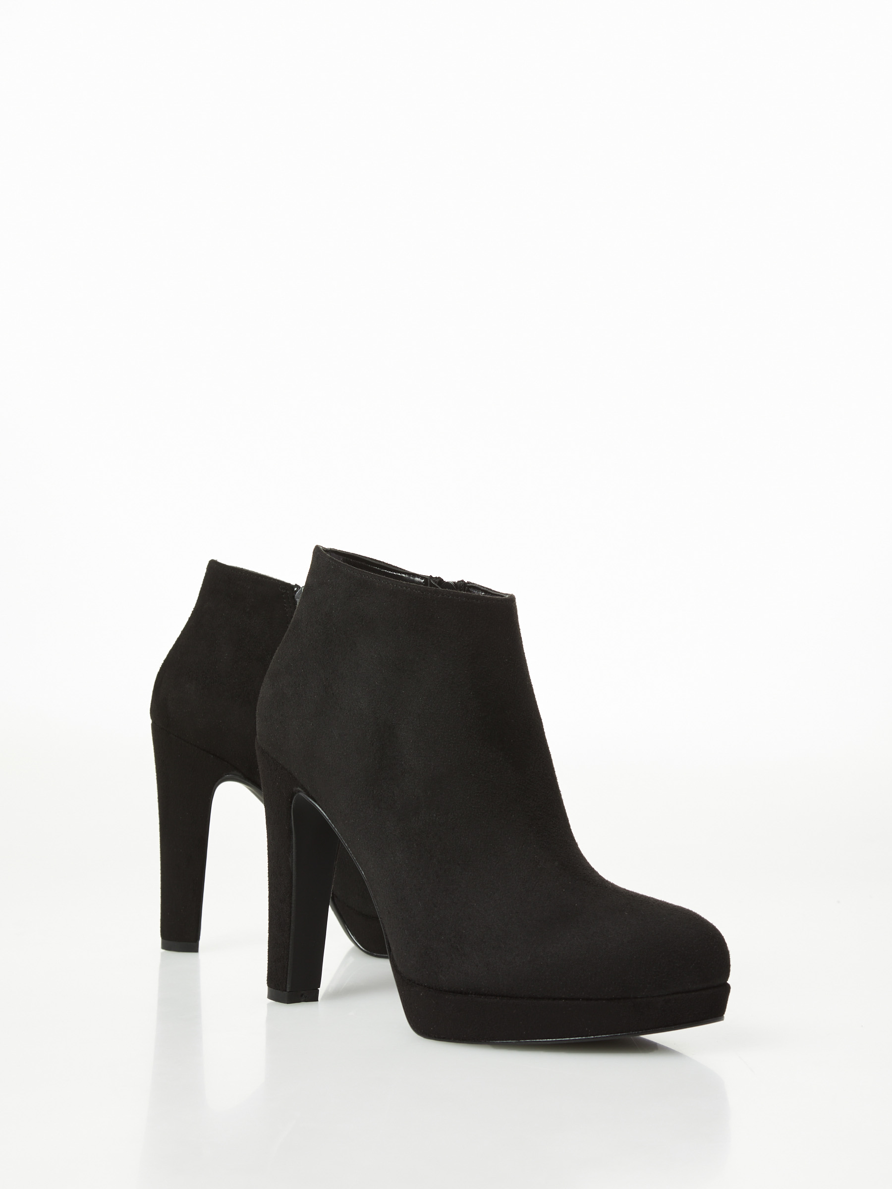 Microfbre Ankle Boot