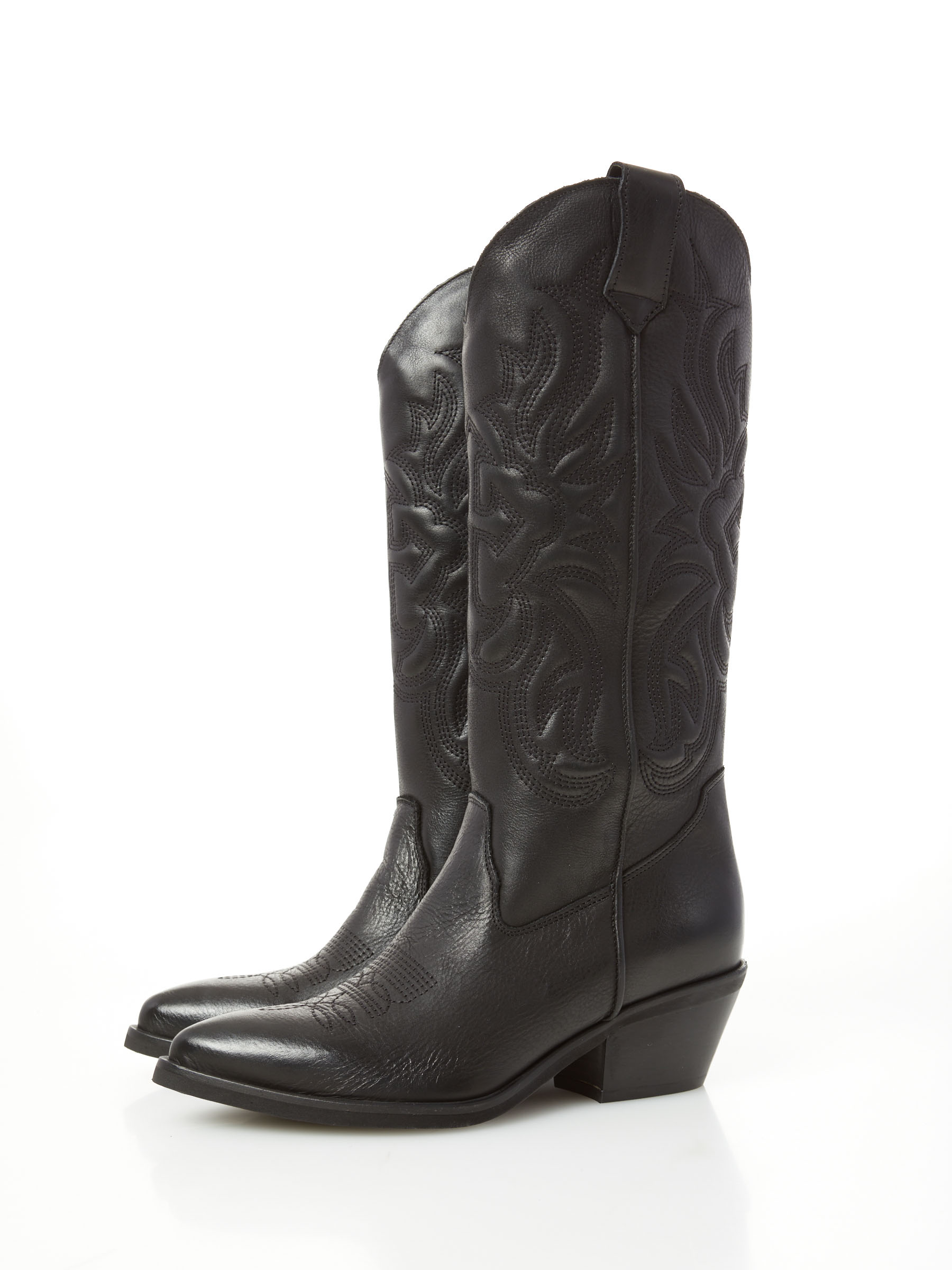 Leather Cowboy Boot Layla