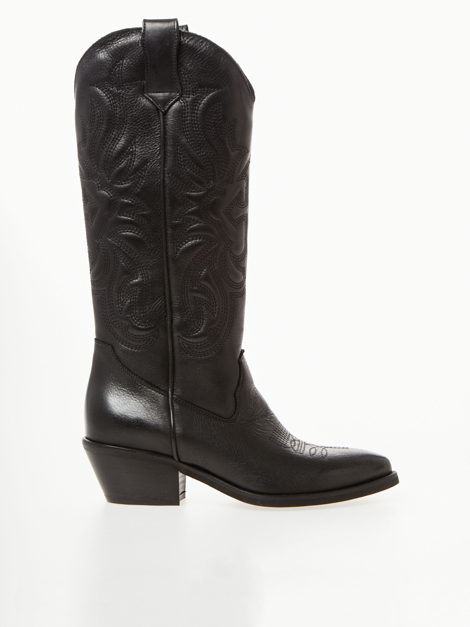 Leather Cowboy Boot Layla